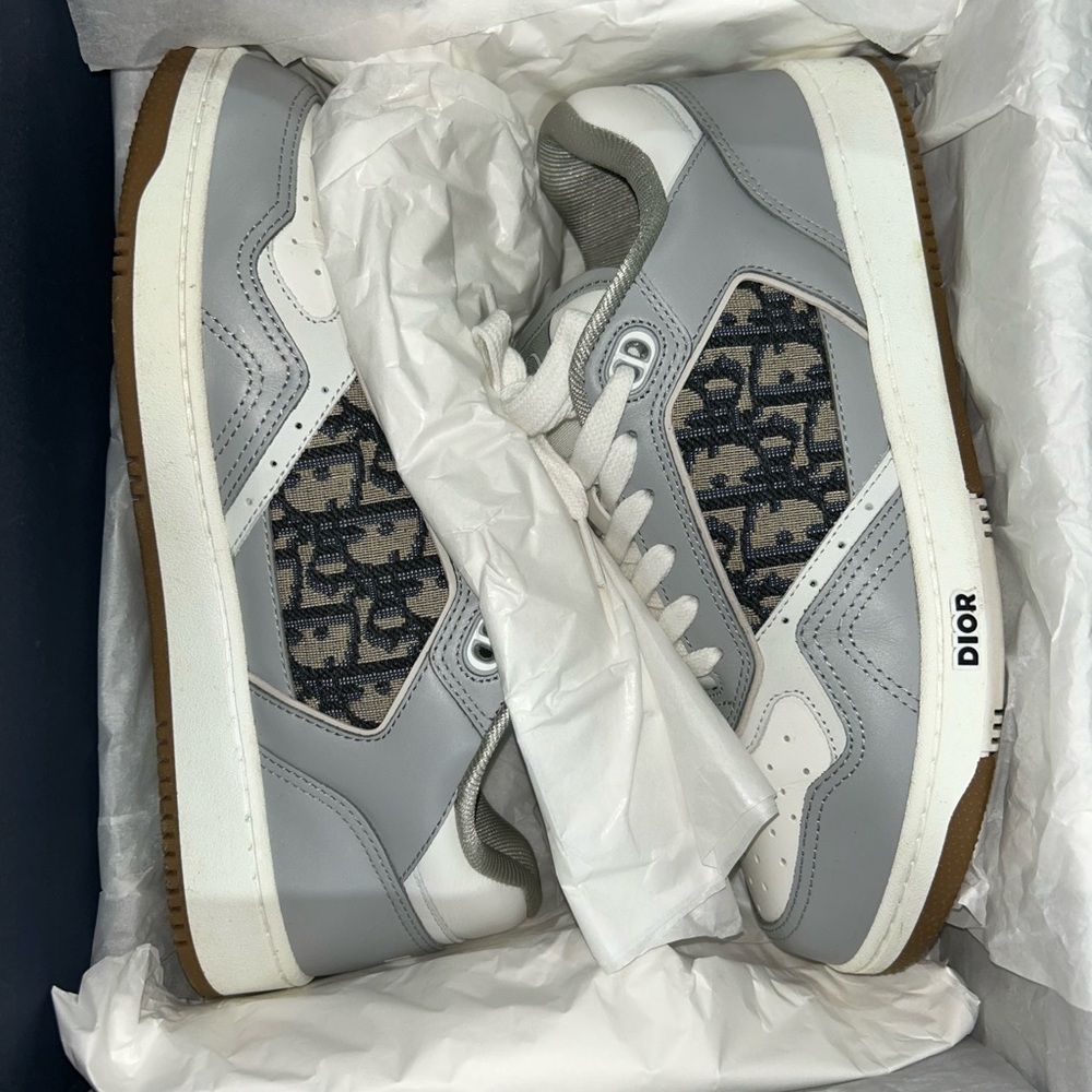Dior Men's Sneakers - Light Blue - Picture 3 of 7